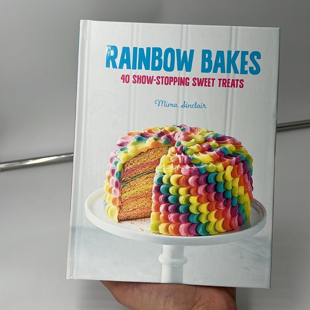 Rainbow Bakes 40 show stopping sweet treats recipe book new mima sinclair